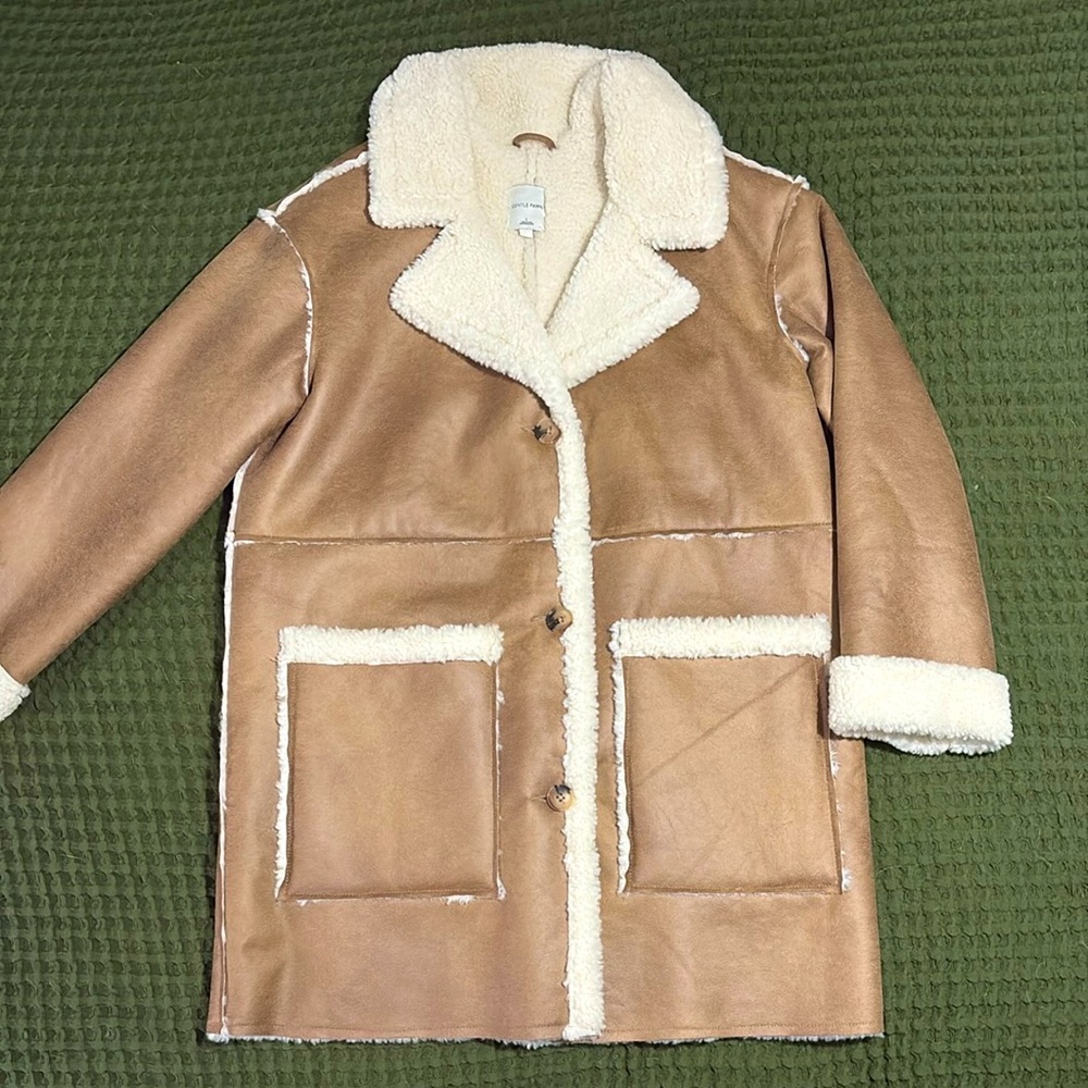 Gentle Fawn Tan and Cream Jacket